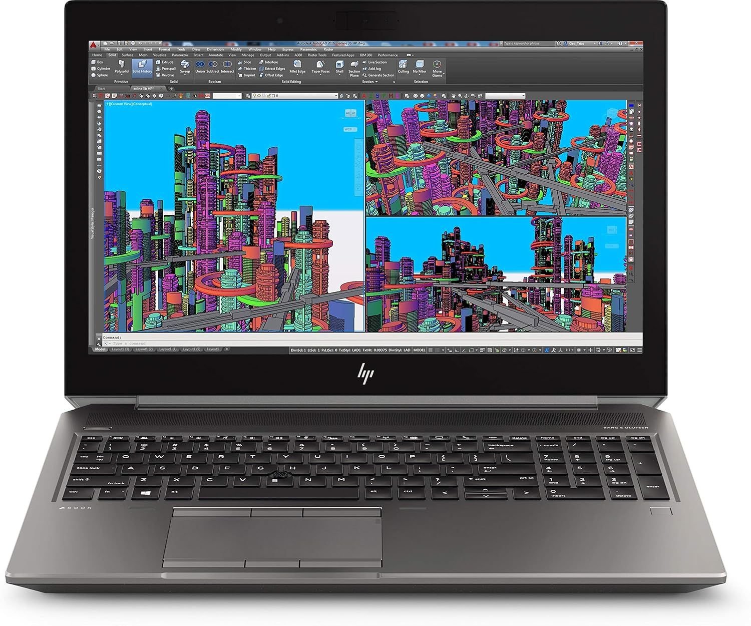 Refurbished HP Zbook 15 G5 (Core i7 8th Gen/16GB/512GB SSD/Webcam/15.6" Non Touch/Nvidia Quadro P1000 4GB Graphics|Windows Pro)|3 Years Warranty (Battery & Adapter 3 Year)