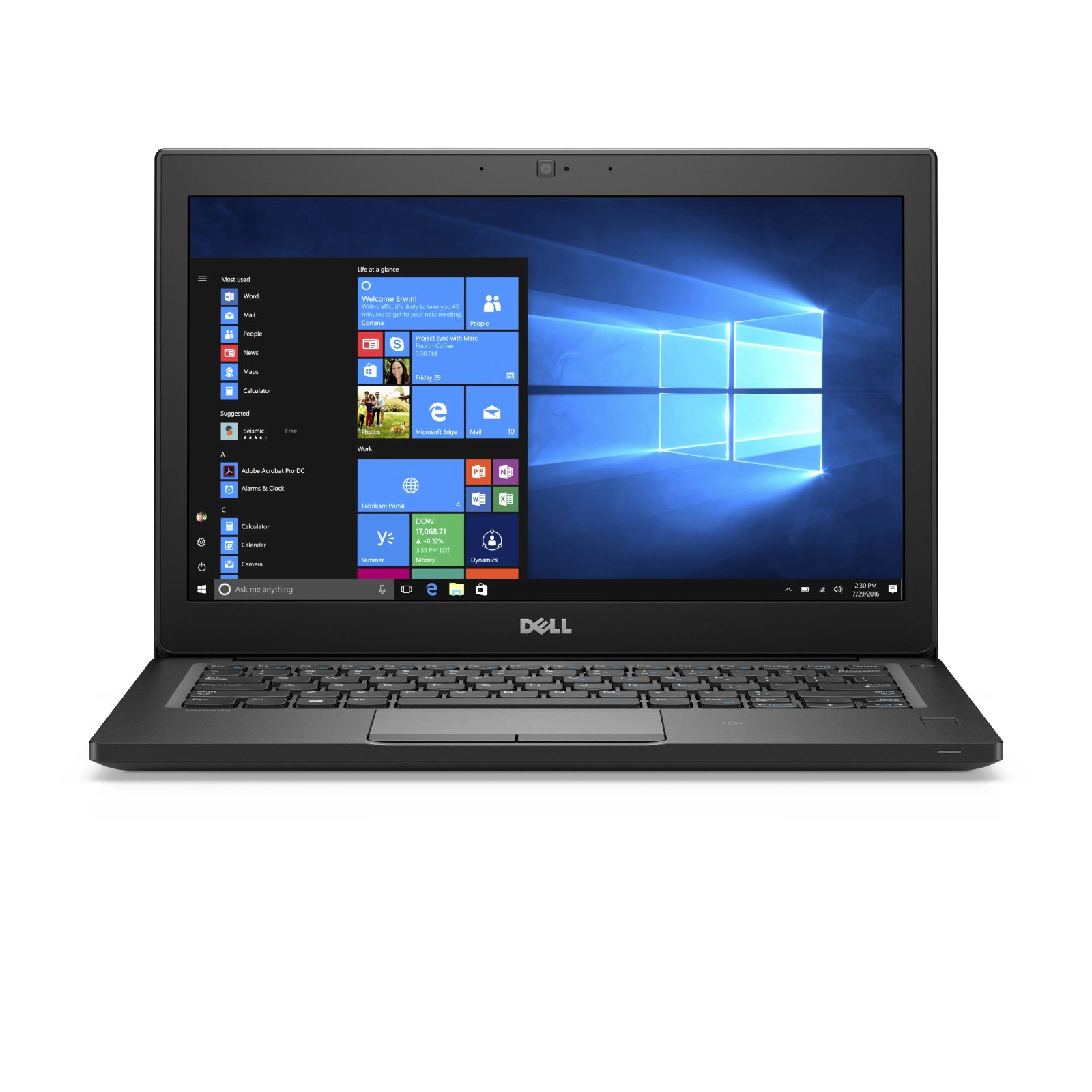 Dell Latitude Laptop | 7280 | Intel i5-7th Gen | 12.5" HD | Win 10 Pro | Refurbished