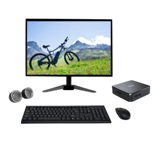 Asus Mini PC All-in-One Desktop Computer Set | Int...